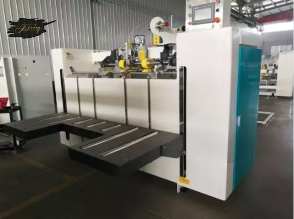 Single Piece CorrugationPaper Boxing Making Stitching Carton Package Machine